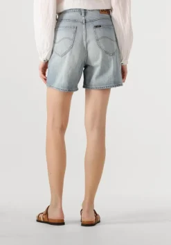lichtblauwe lee shorts stella short