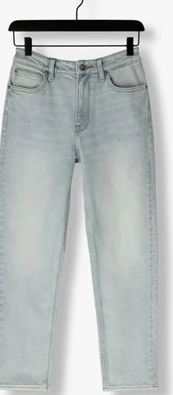 lichtblauwe lee straight leg jeans carol light rainfall