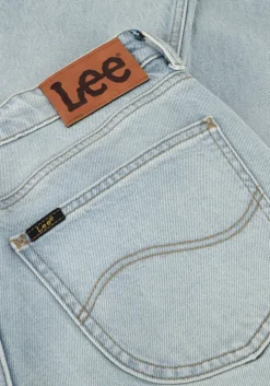 lichtblauwe lee straight leg jeans carol light rainfall