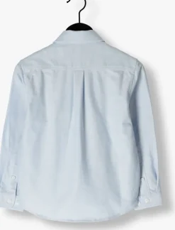 lichtblauwe les deux casual overhemd konrad oxford shirt