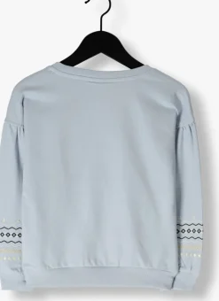 lichtblauwe like flo sweater donna flo sweater