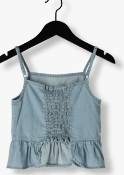 lichtblauwe like flo top elif chambrey top