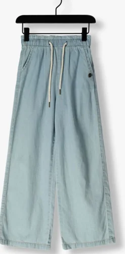 lichtblauwe like flo wide jeans fleur flo chambrey pant