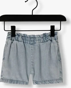 lichtblauwe lil' atelier shorts nbfholly loose dnm shorts 2088-sv h lil