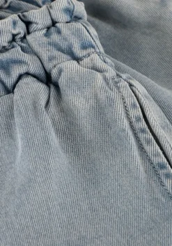 lichtblauwe lil' atelier shorts nbfholly loose dnm shorts 2088-sv h lil