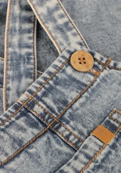 lichtblauwe lil' atelier tuinbroeken nbmhilbert dnm shortoverall 1118-hl lil