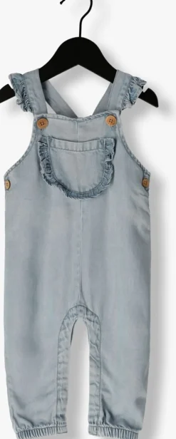 lichtblauwe lil' atelier tuinbroeken nbfholly loose overall 2088-sv h lil