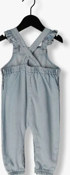 lichtblauwe lil' atelier tuinbroeken nbfholly loose overall 2088-sv h lil