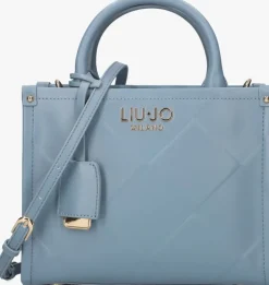 lichtblauwe liu jo handtas ridhi shopping
