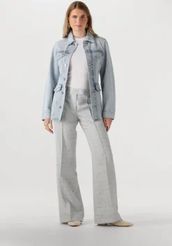 lichtblauwe liu jo spijkerjas giubbino denim loud