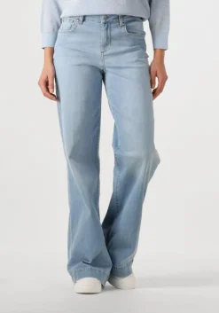 lichtblauwe liu jo wide jeans ecs autentic flare r.w.