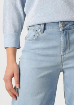 lichtblauwe liu jo wide jeans ecs autentic flare r.w.