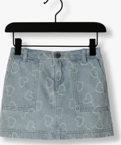 lichtblauwe looxs little minirok 2501-7704