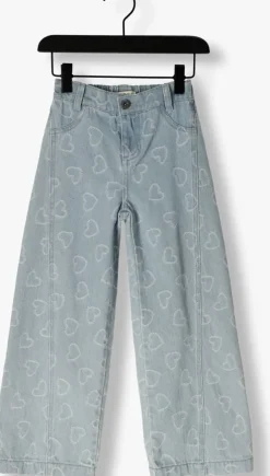lichtblauwe looxs little wide jeans 2501-7604
