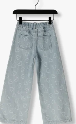lichtblauwe looxs little wide jeans 2501-7604