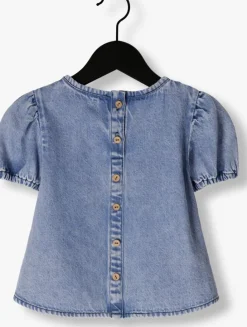lichtblauwe looxs little blouses 2512-7134