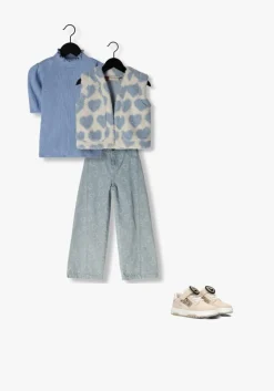 lichtblauwe looxs little top 2501-7418