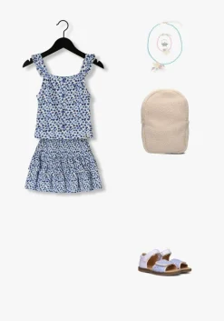 lichtblauwe looxs little minirok 2512-7740