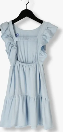 lichtblauwe looxs little midi jurk 2512-7830