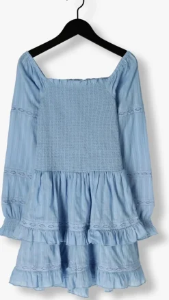 lichtblauwe looxs 10sixteen mini jurk 2512-5828
