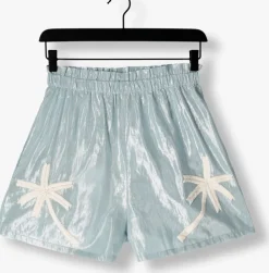 lichtblauwe louizon korte broek basmati