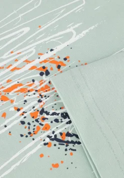 lichtblauwe malelions t-shirt splash t-shirt