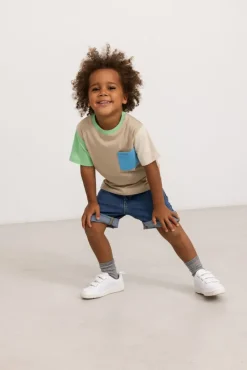 lichtblauwe marmar copenhagen t-shirt tad