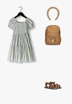 lichtblauwe marmar copenhagen midi jurk dyman