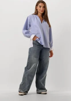 lichtblauwe mes demoiselles blouses wally