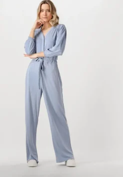 lichtblauwe minus jumpsuit fiba modal jumpsuit
