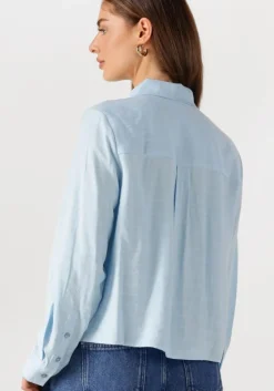 lichtblauwe modström blouses hudgesmd shirt