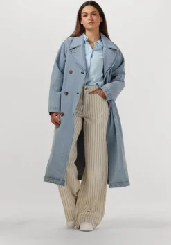 lichtblauwe modström blouses hudgesmd shirt