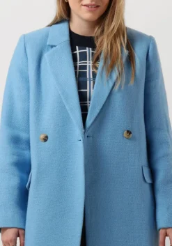 lichtblauwe modström mantel edinmd coat