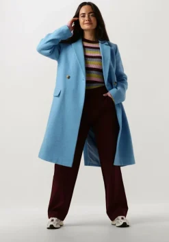lichtblauwe modström mantel edinmd coat