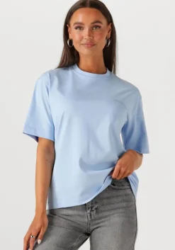 lichtblauwe modström t-shirt takodamd t-shirt