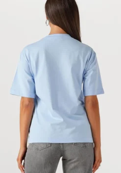 lichtblauwe modström t-shirt takodamd t-shirt