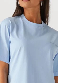 lichtblauwe modström t-shirt takodamd t-shirt
