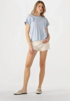 lichtblauwe modström t-shirt brazilmd short t-shirt