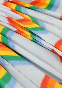 lichtblauwe molo midi jurk calyita