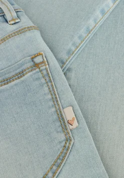 lichtblauwe moodstreet flared jeans mt stretch flared jeans