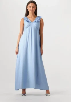 lichtblauwe moves maxi jurk leanna dress 4237
