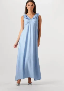 lichtblauwe moves maxi jurk leanna dress 4237