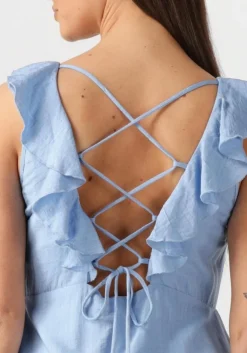 lichtblauwe moves maxi jurk leanna dress 4237