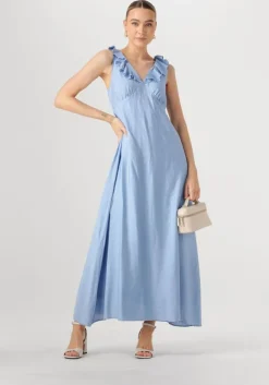 lichtblauwe moves maxi jurk leanna dress 4237
