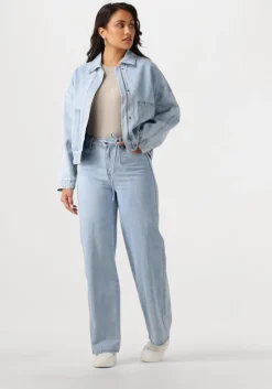 lichtblauwe moves spijkerjas sikorie jacket 4283