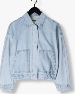 lichtblauwe moves spijkerjas sikorie jacket 4283