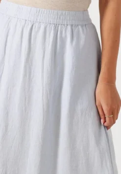 lichtblauwe msch copenhagen midirok mschpennie ginia hw skirt