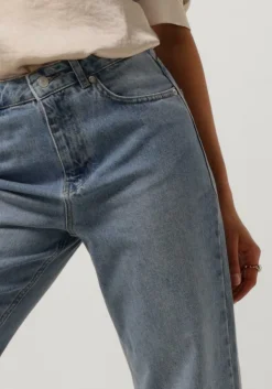 lichtblauwe neo noir wide jeans simona d pants