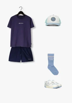 lichtblauwe new balance lage sneakers phb550