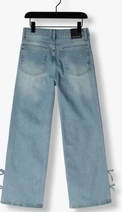 lichtblauwe nik & nik straight leg jeans blair denim pants